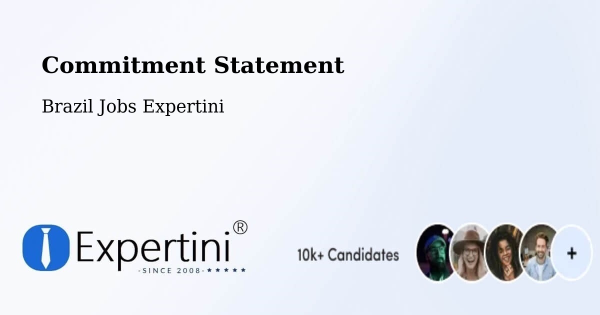 Corporate Commitment – Malacacheta - Brazil Jobs Expertini
