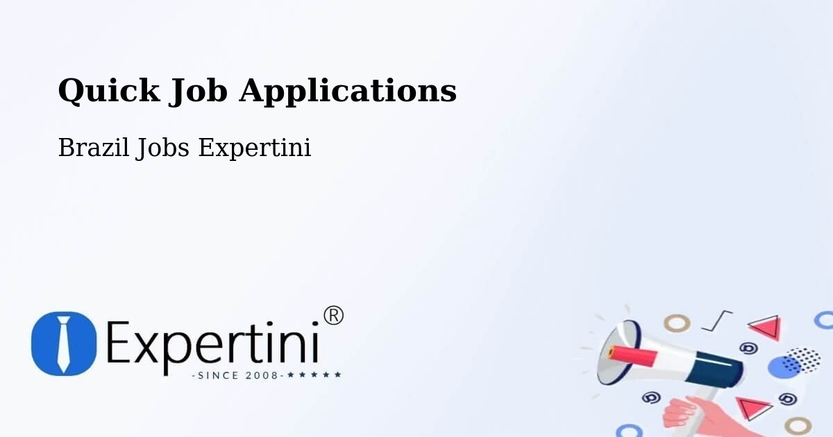 Quick Apply Feature – Malacacheta - Brazil Jobs Expertini