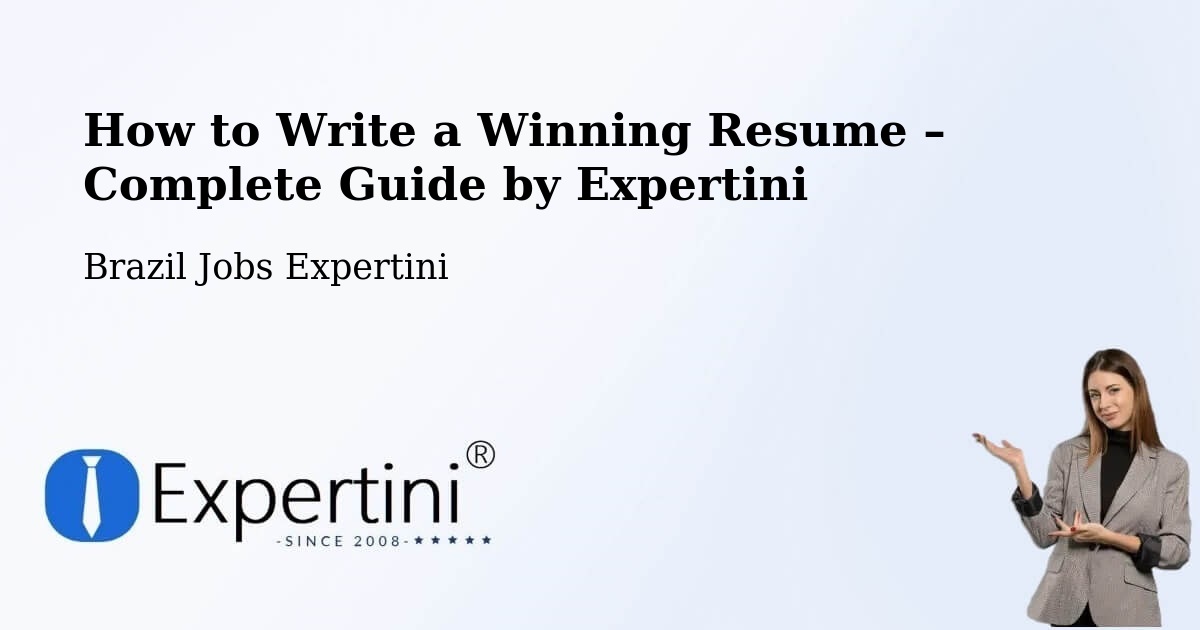 Resume Writing Guide for Job Seekers – Malacacheta - Malacacheta, Brazil Jobs Expertini