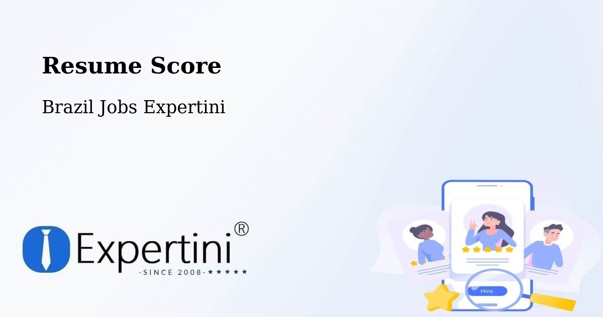 Resume Score & Job Description Match Tool – Malacacheta - Brazil Jobs Expertini